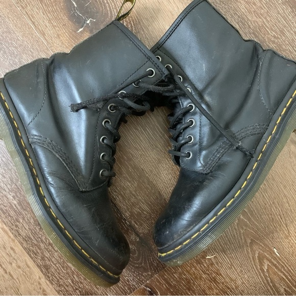 Doc martens womens black 1460 lace up boots 7 - Picture 8 of 12